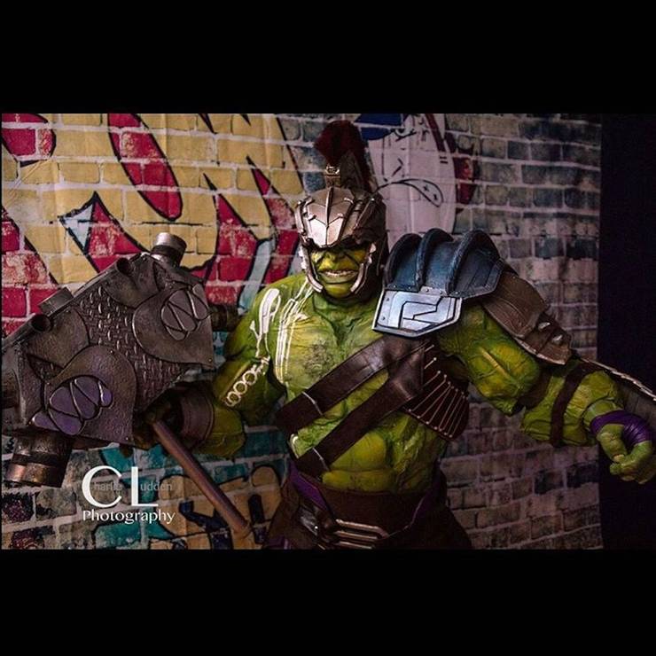 15 Insane Hulk And She-Hulk Cosplays Ever. 30 LawrenceGrech GladiatorHulk