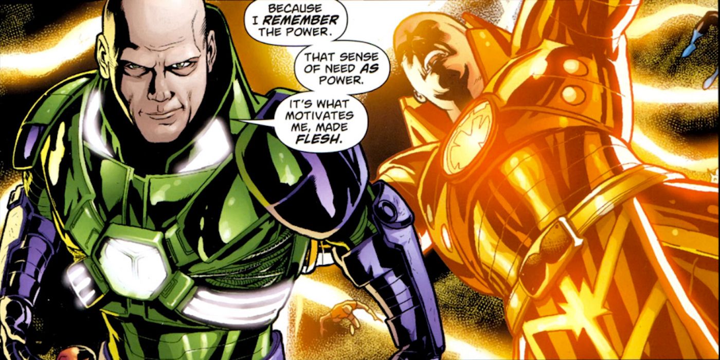 Lex Luthor recalls being an Orange Lantern Action Comics