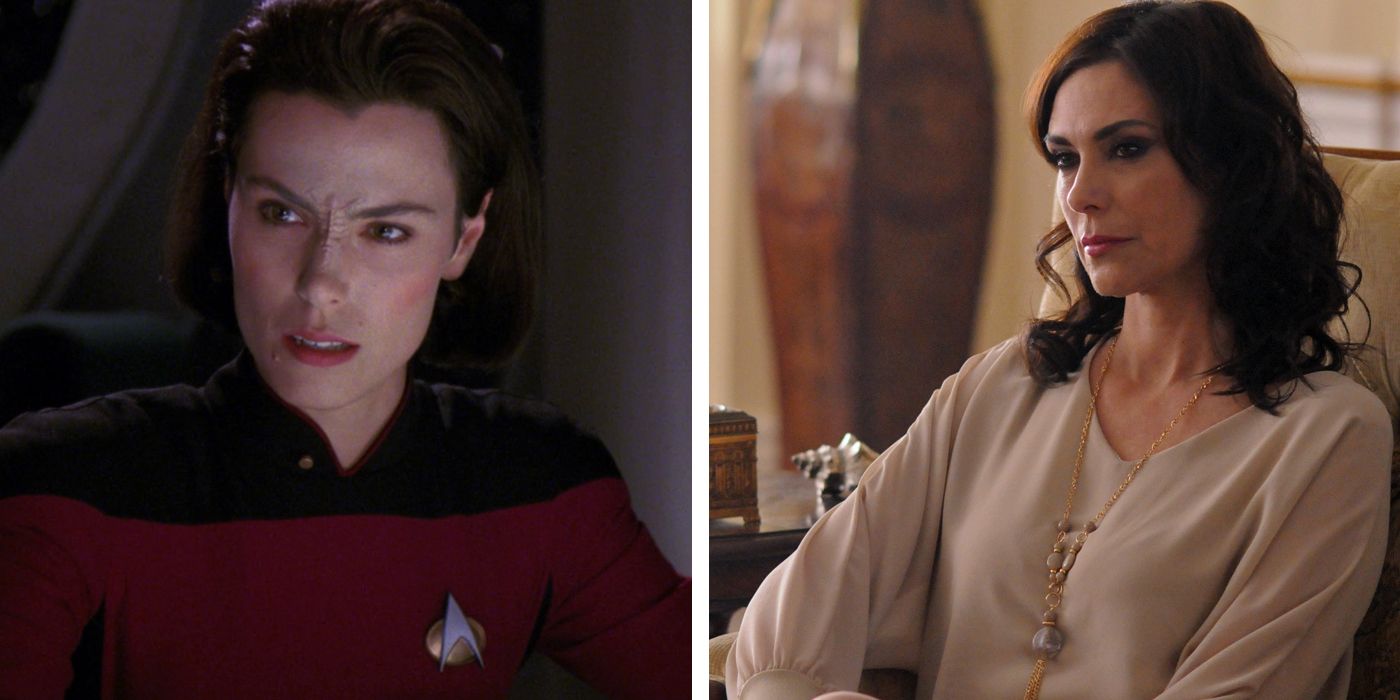 Michelle Forbes Then and Now