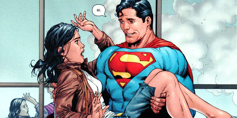 Superman Lois Flying