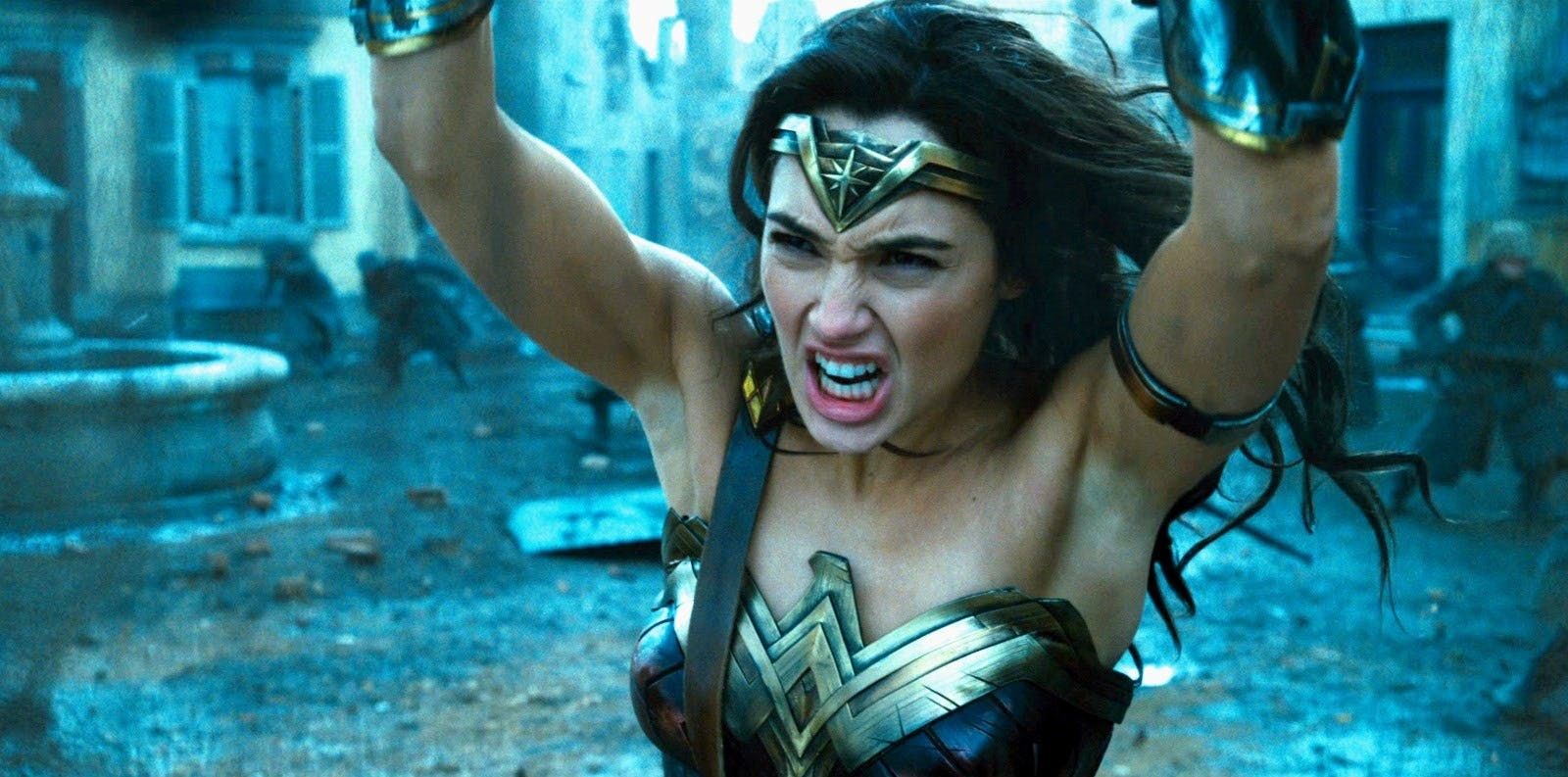 Wonder Woman Gal Gadot hairless armpits
