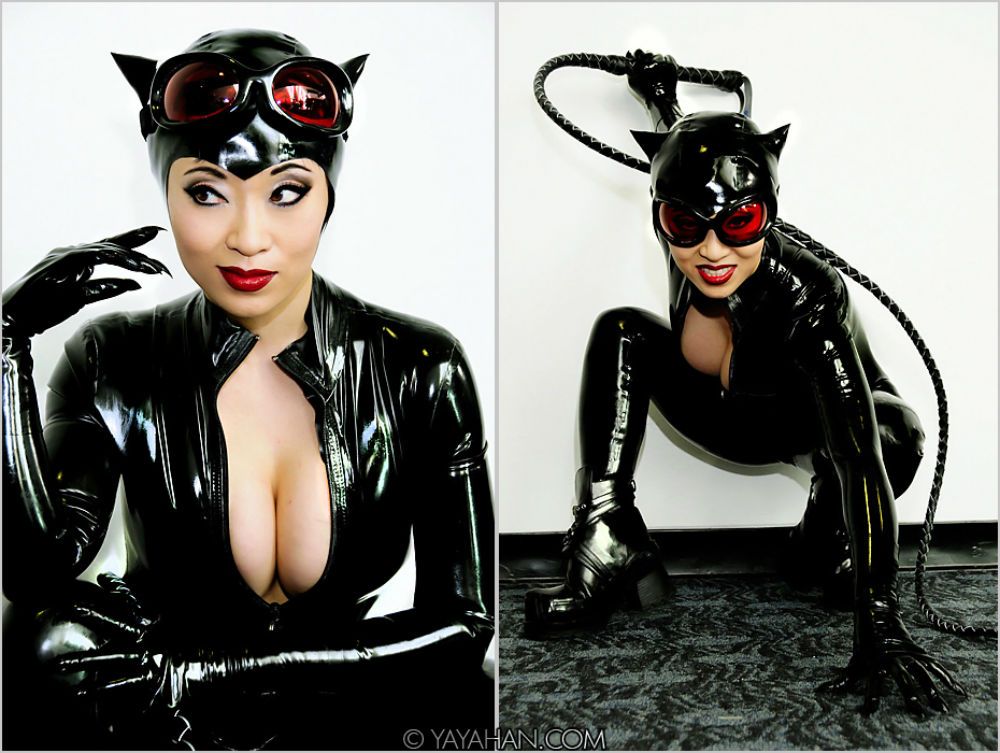 Yaya as Catwoman