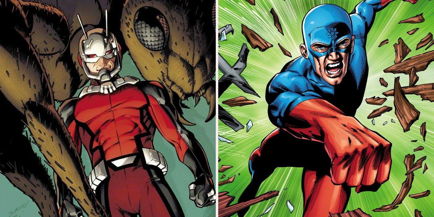 Ant-Man and the Atom in the comics