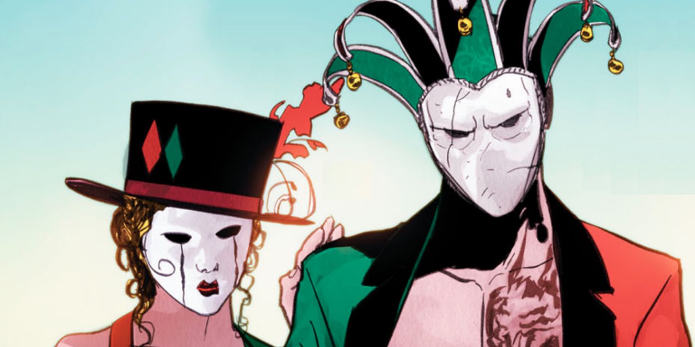 Criminal harlequins Punch & Jewelee in DC Comics
