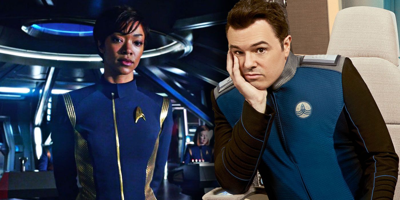 Star Trek: The Strange New Worlds vs. The Orville vs. Discovery fight is  highly illogical.