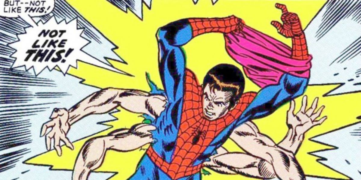 Peter mutates into Six-Armed Spider-Man in Marvel Comics