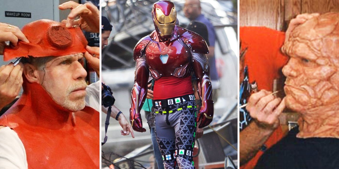 superhero movie costumes hellboy thing iron man