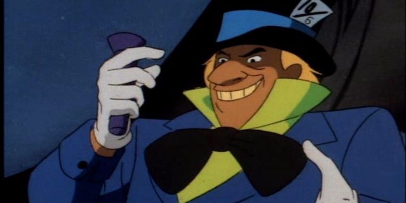 The Mad Hatter controls minds in Batman: The Animated Series