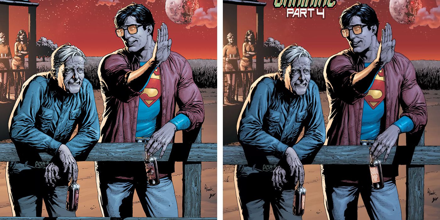 Action Comics Superman Beer Controversy