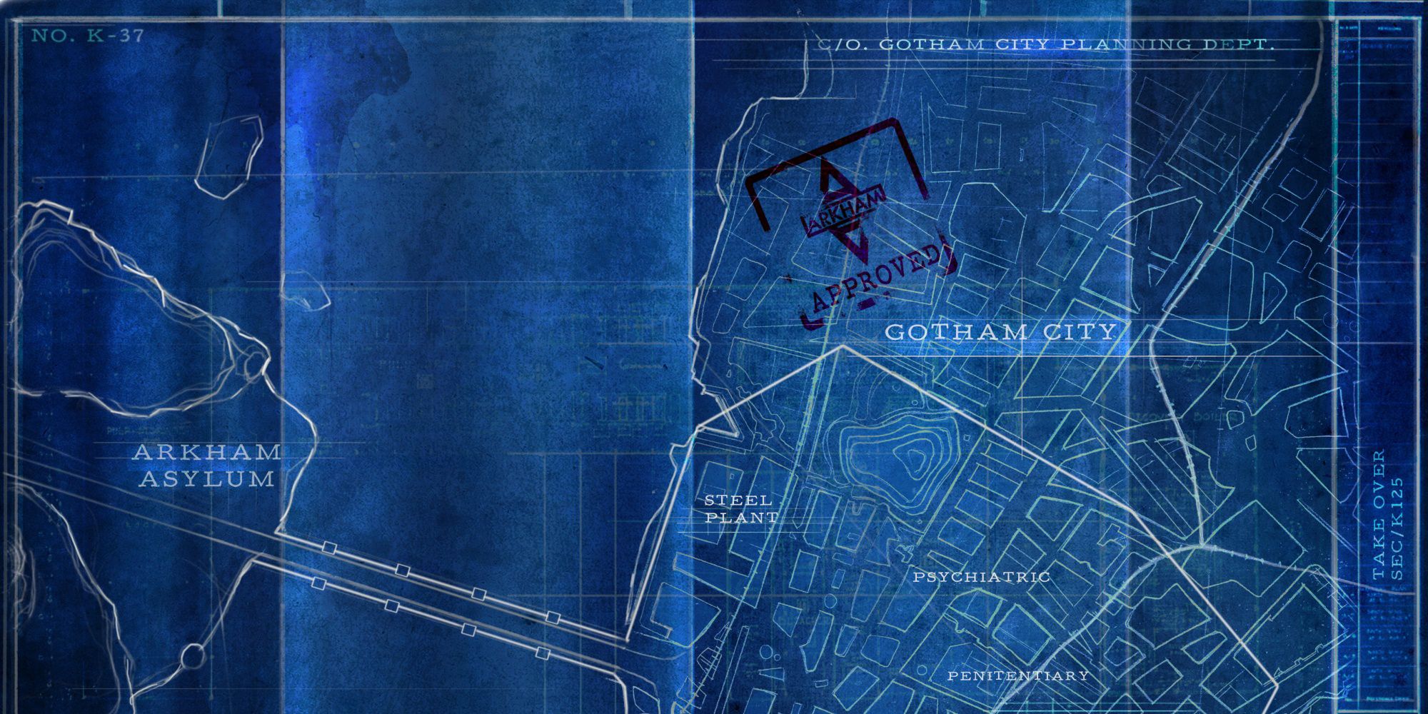 Arkham City Blueprints