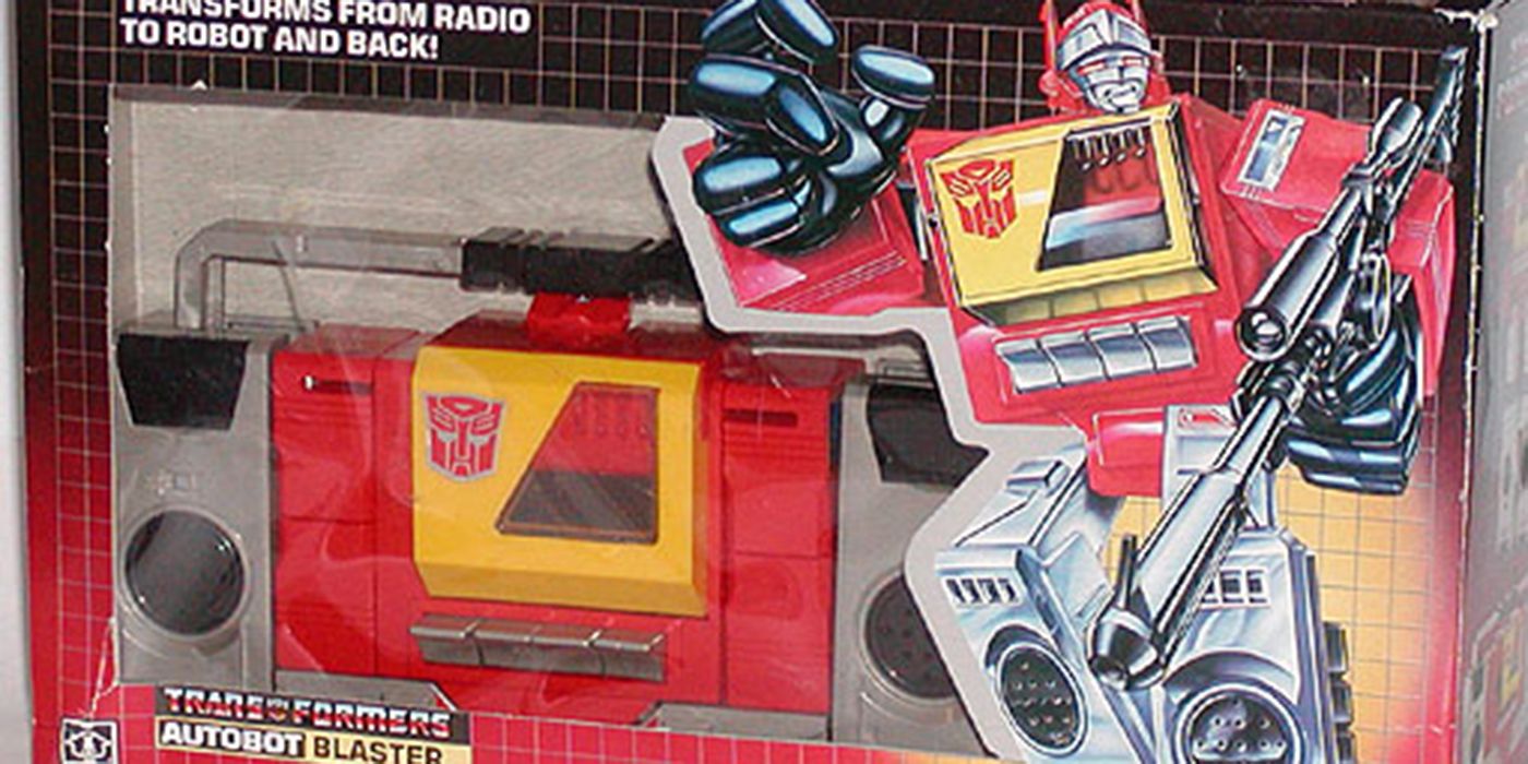 The Generation 1 Blaster toy.