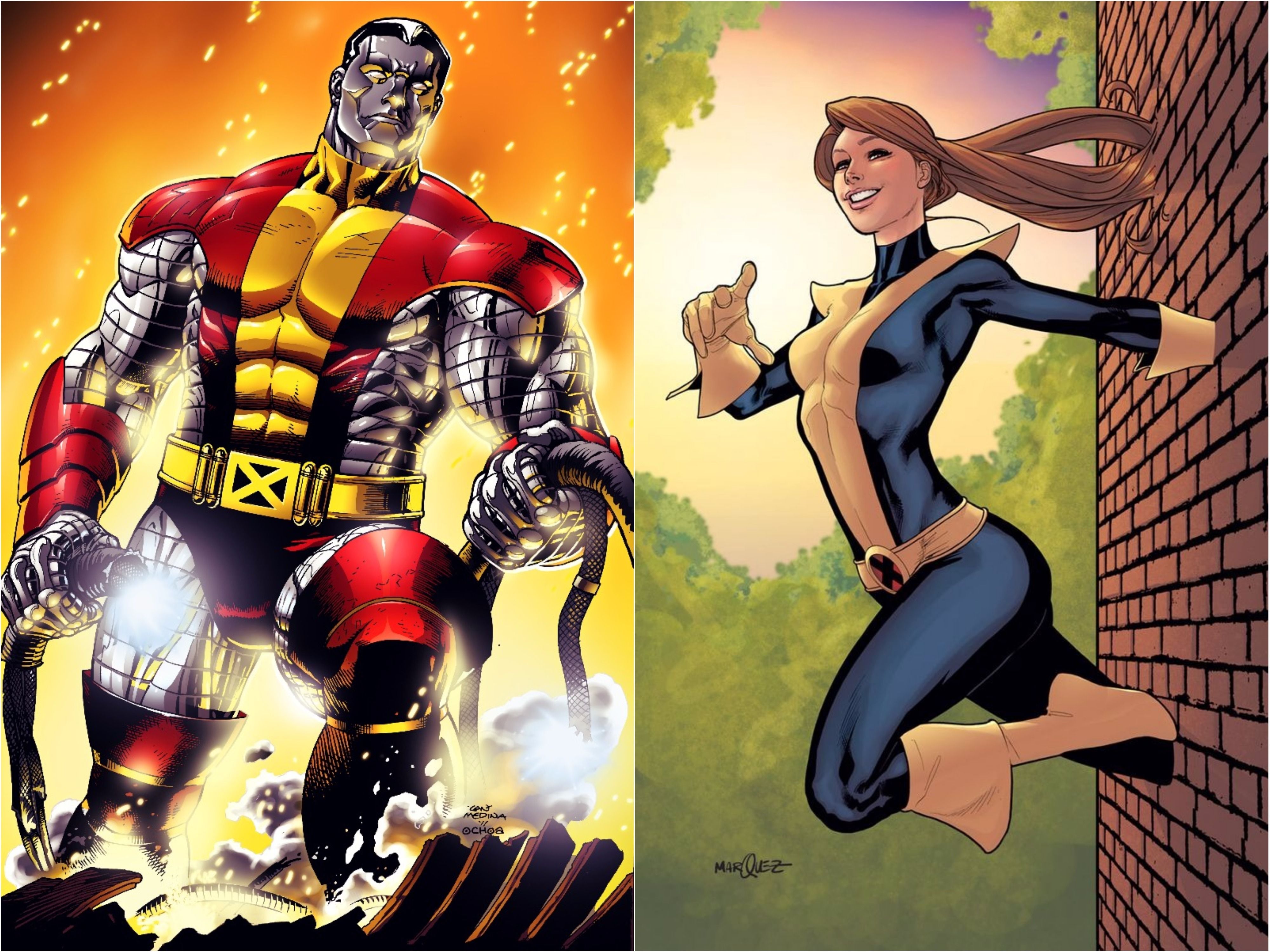 Colossus and Kitty Pryde