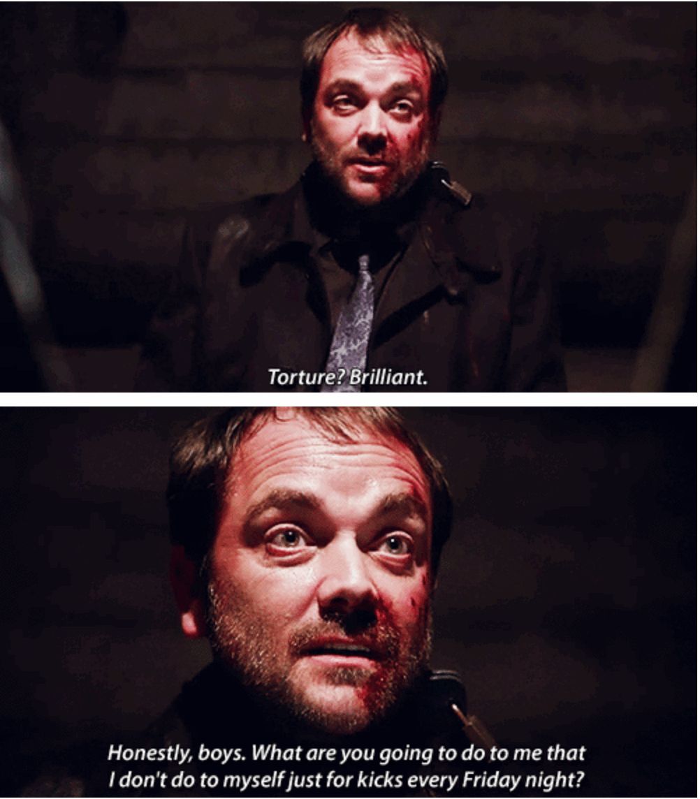 Crowley can't be tortured