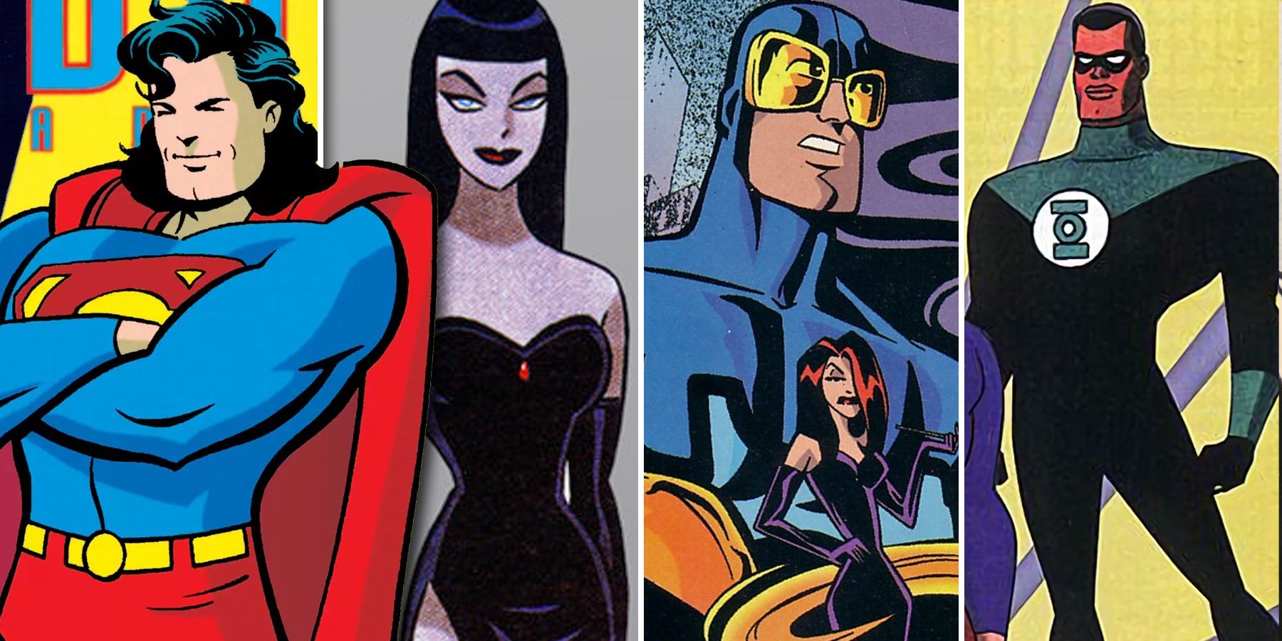 DCAU Character Designs Header Revised