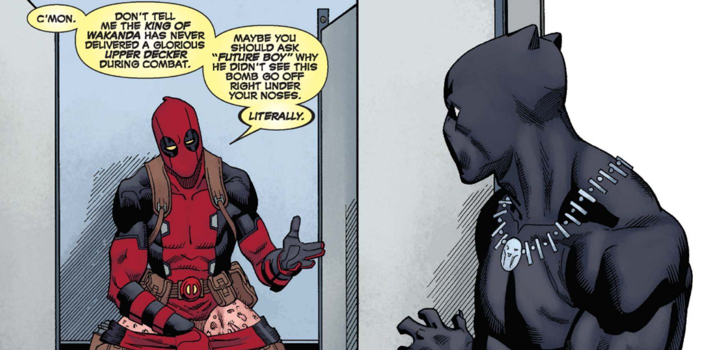 Deadpool v Black Panther Upper Decker