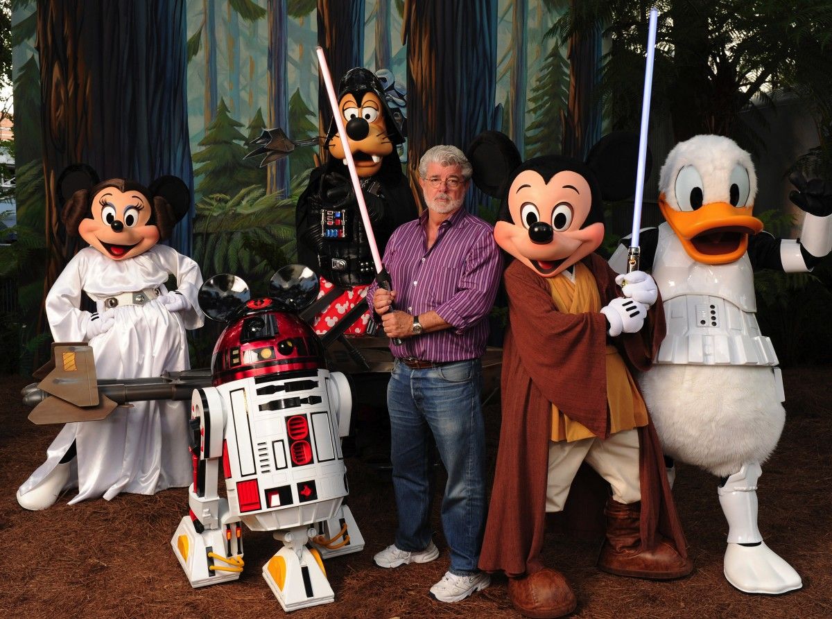 George Lucas with Disney