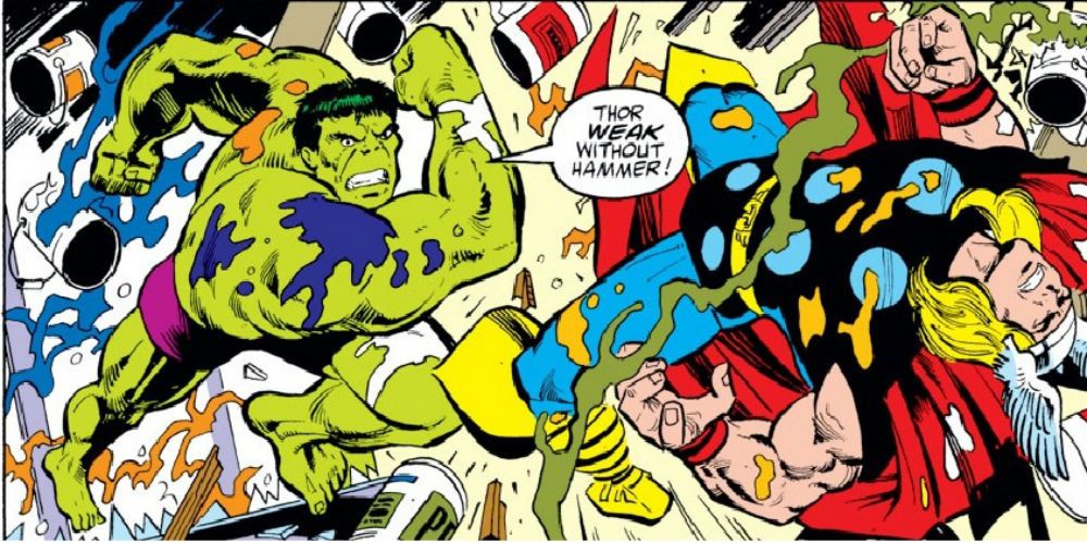 Hulk Beats Thor