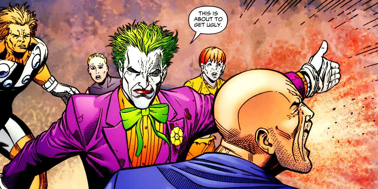 Joker vs Luthor Salvation Run