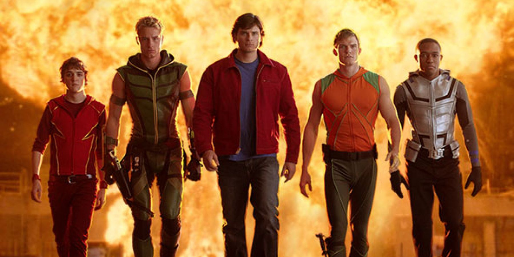 The Justice League from Smallville