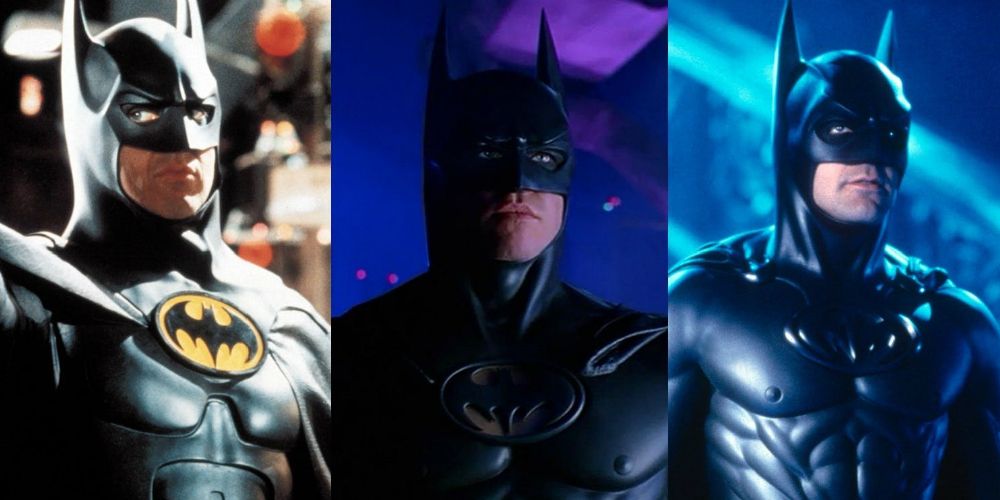 Keaton Kilmer Clooney Batman Suits