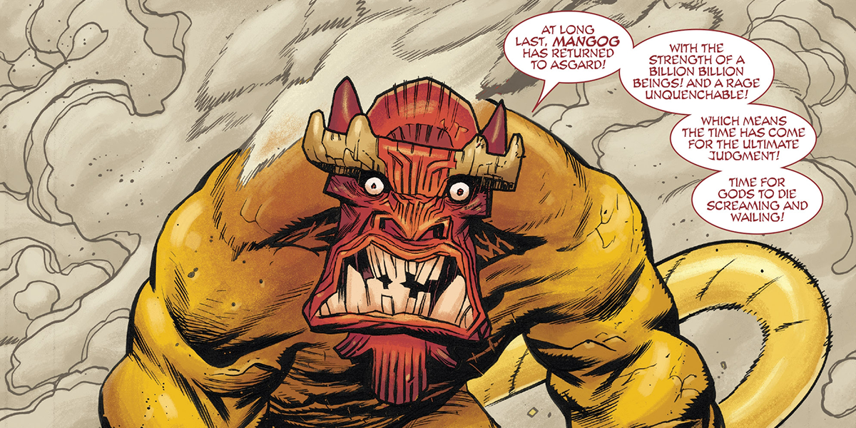 mangog in Mighty Thor
