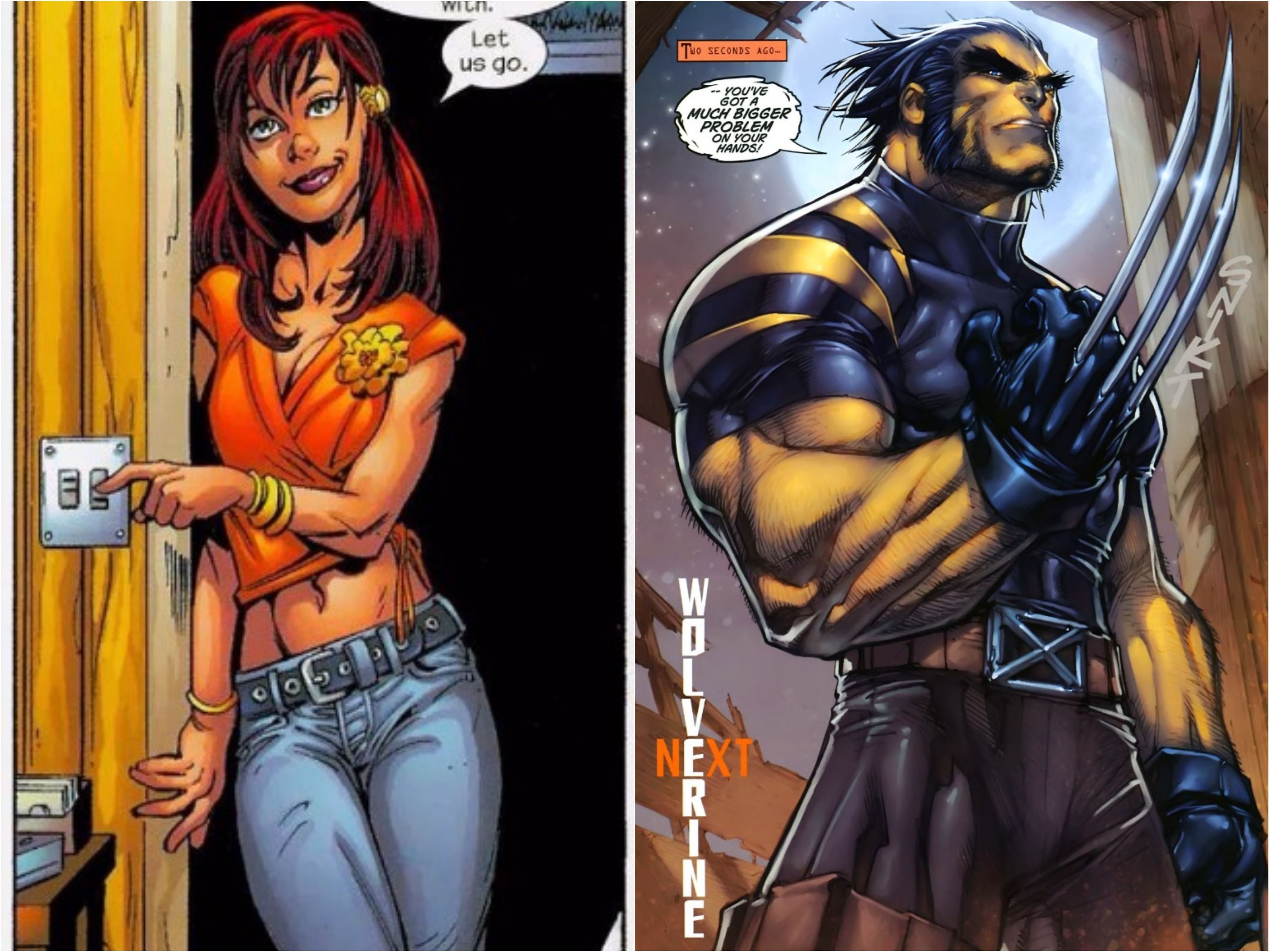 Mary Jane and Wolverine (Ultimate)