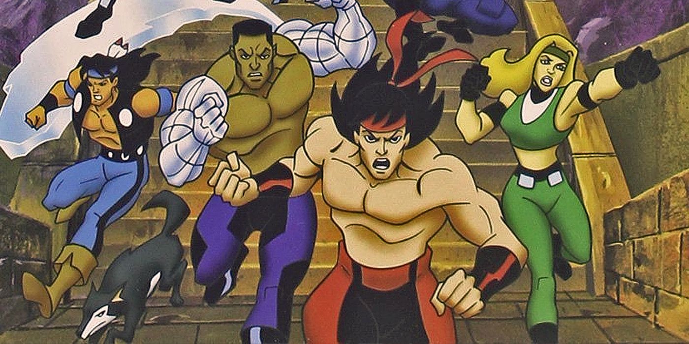 The main cast of Mortal Kombat Defenders of the Realm