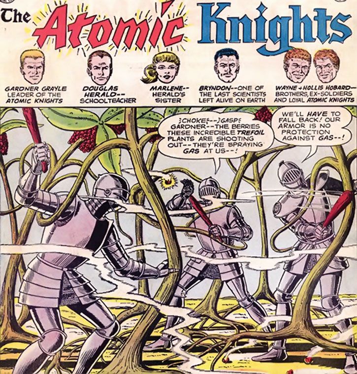 Original Atomic Knights DC Comics