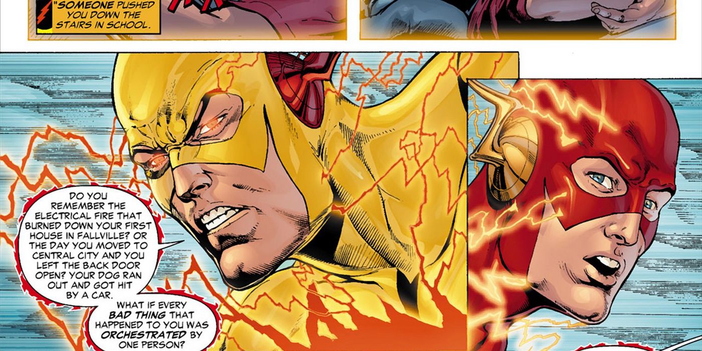 Reverse-Flash Burned Down Barry's Home