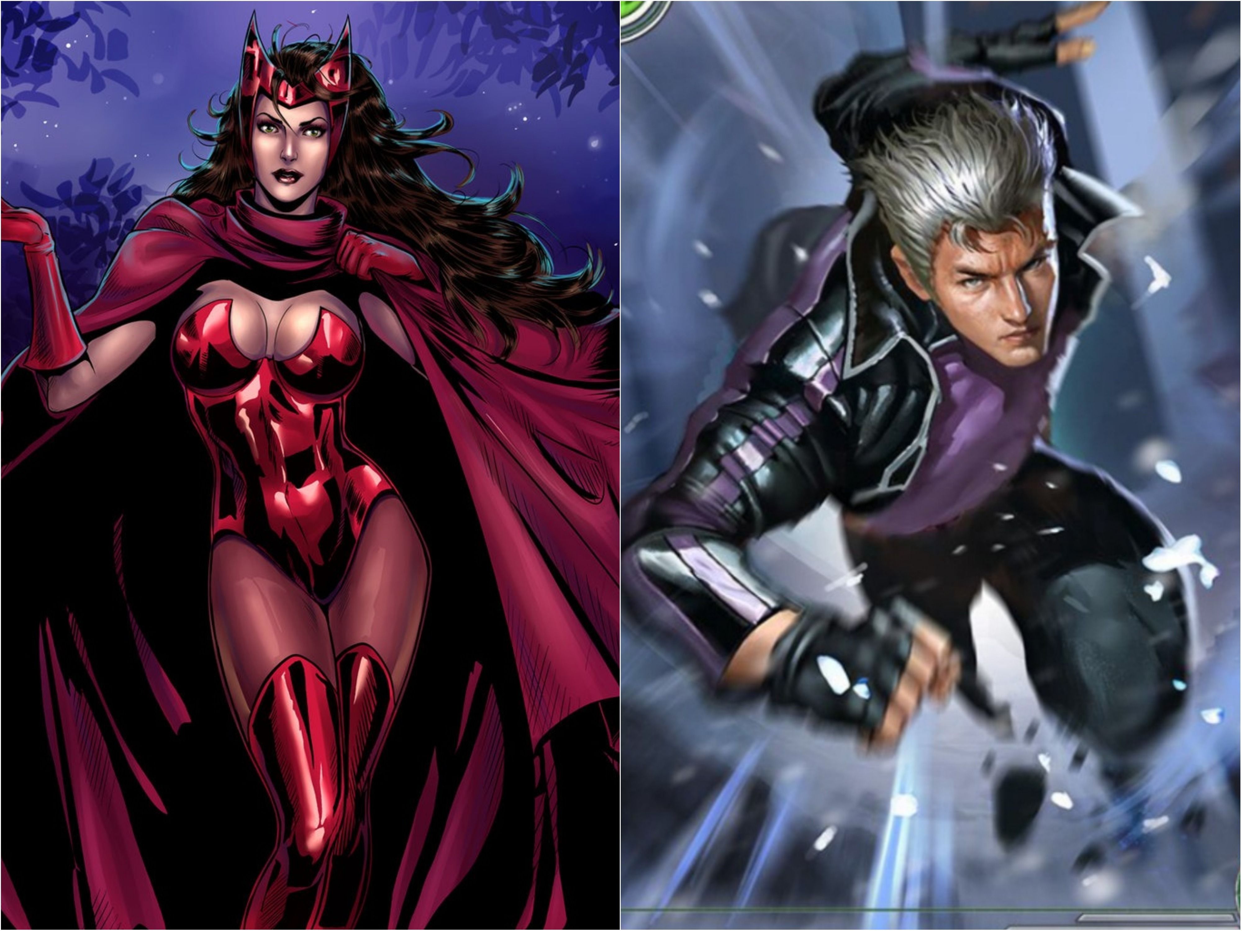 Scarlet Witch and Quicksilver