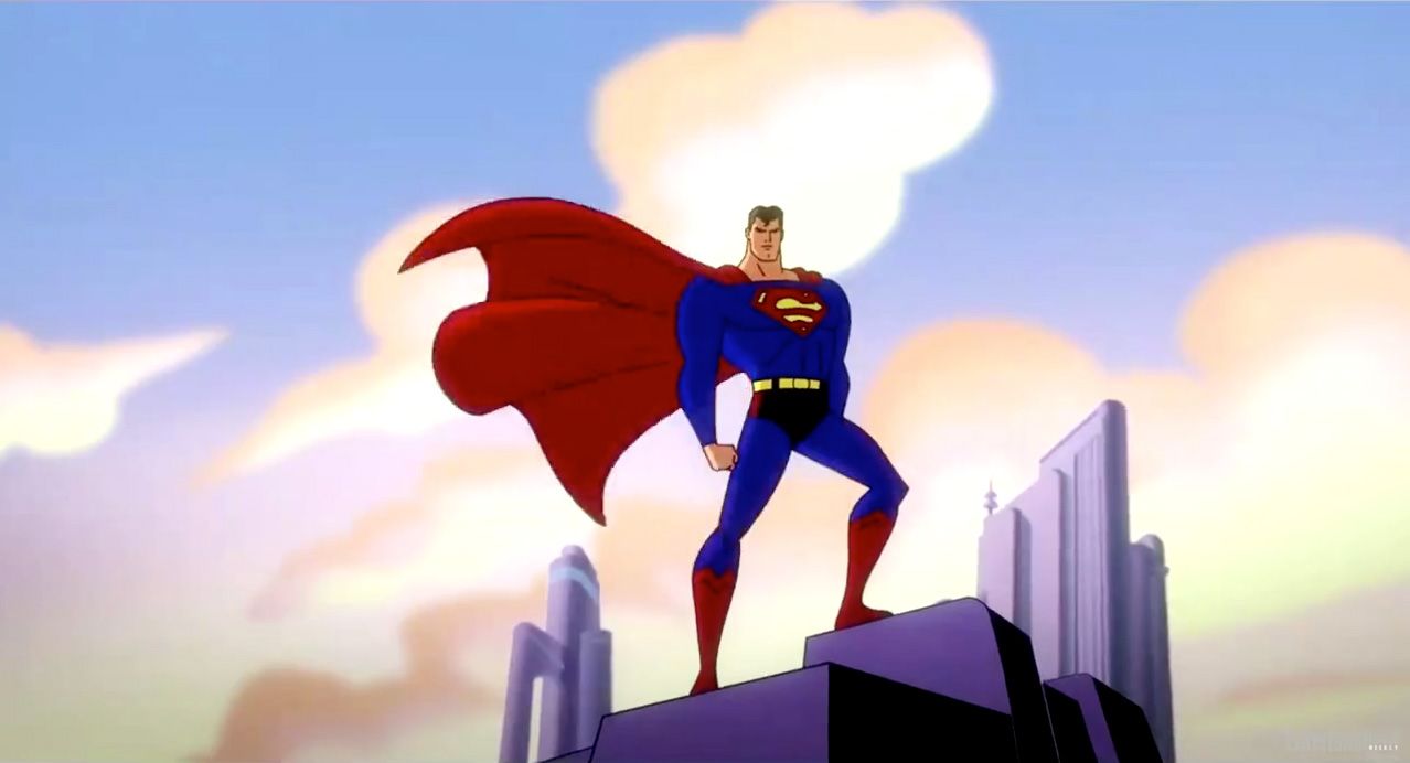 Superman the Animated Series - Superman Promo Shot