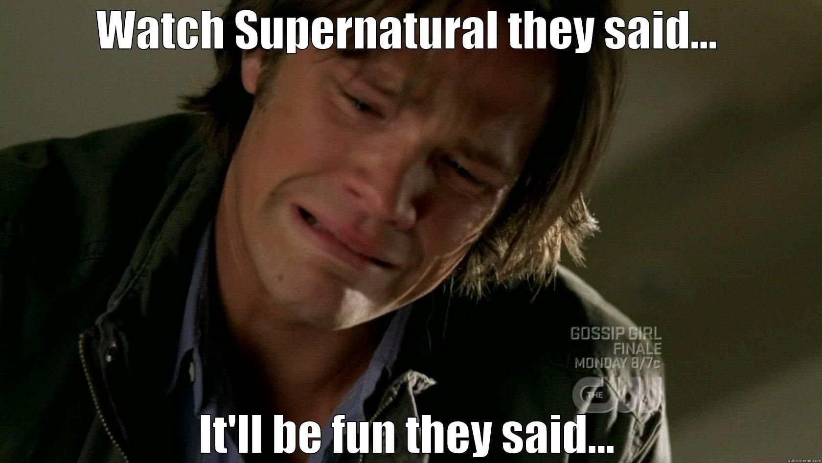 Supernatural is sad