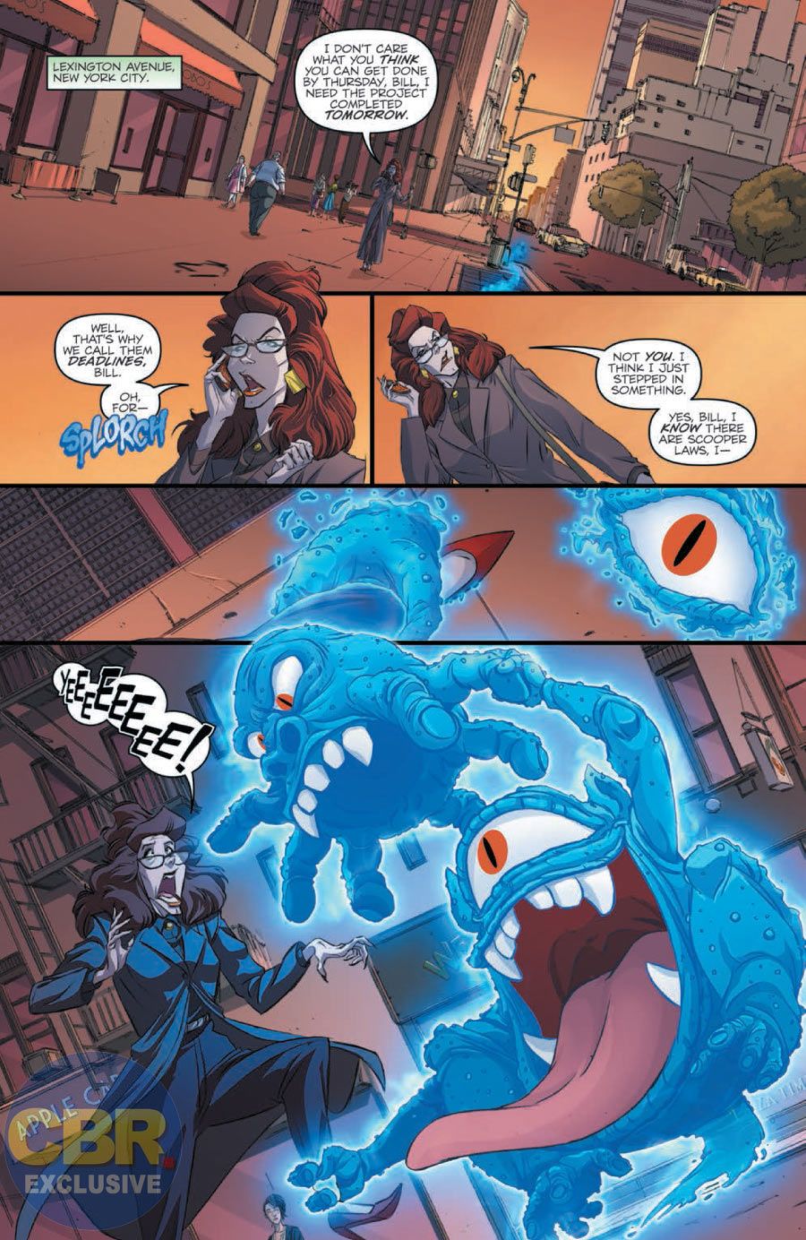 PREVIEW: Teenage Mutant Ninja Turtles/Ghostbusters II #1