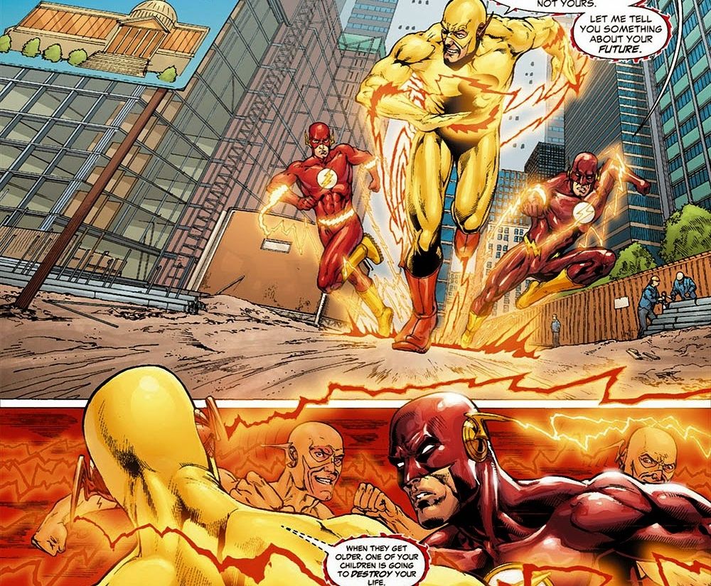 The Flash Rebirth Wally Barry Reverse-Flash