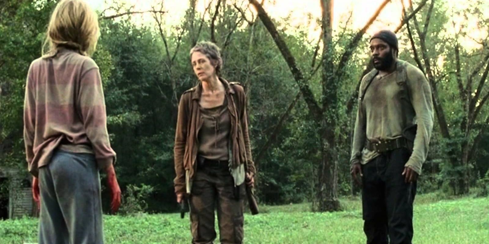 The Walking Dead Lizzie Carol Tyrese