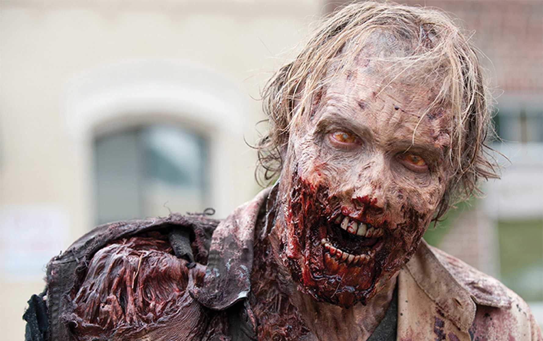 The Walking Dead Zombie close-up 2