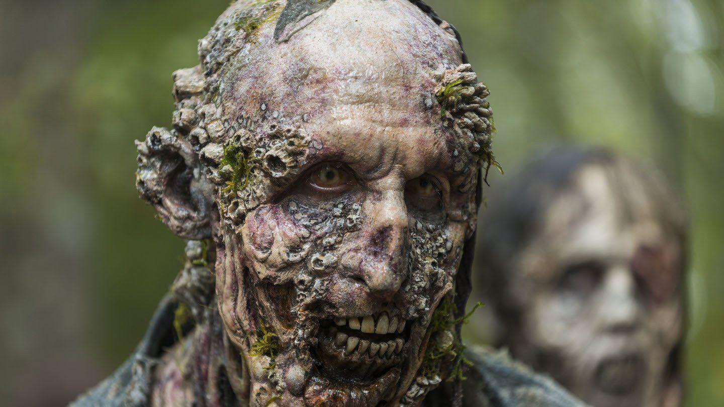 The Walking Dead Zombie close-up