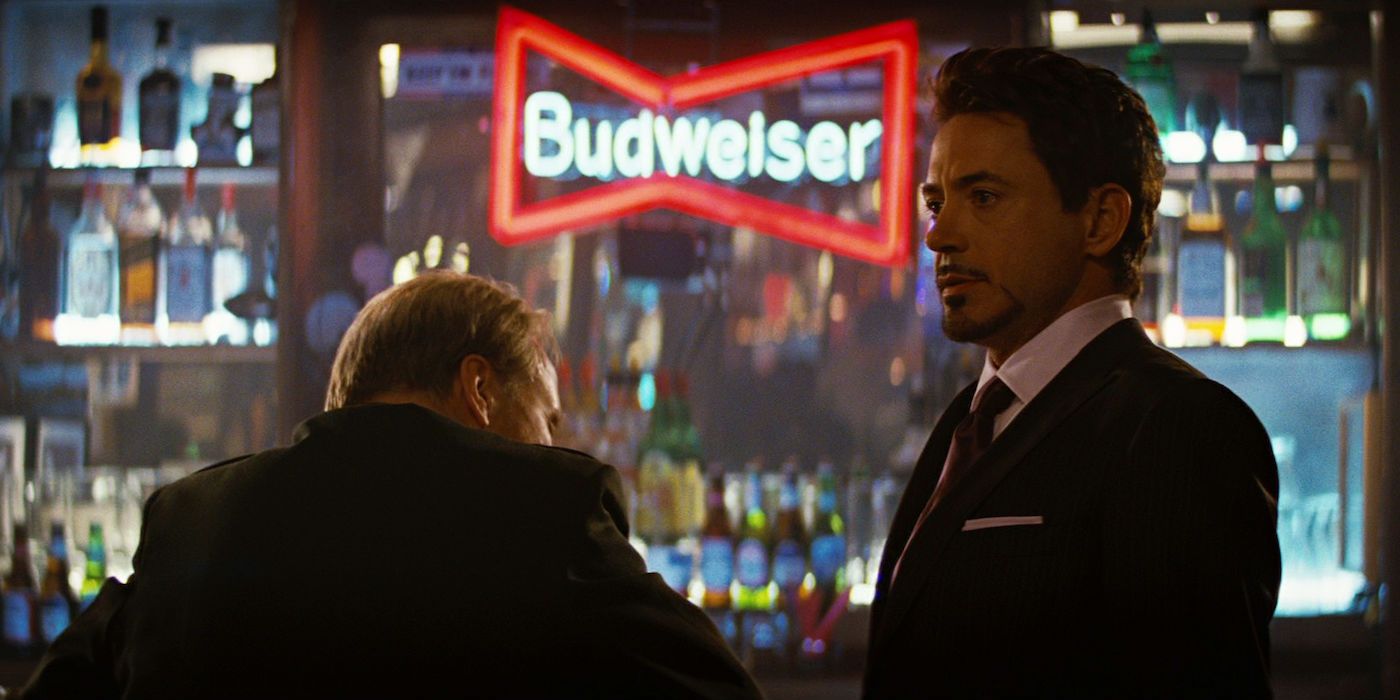 Tony Stark shows up in the post-credit scene in 2008's The Incredible Hulk