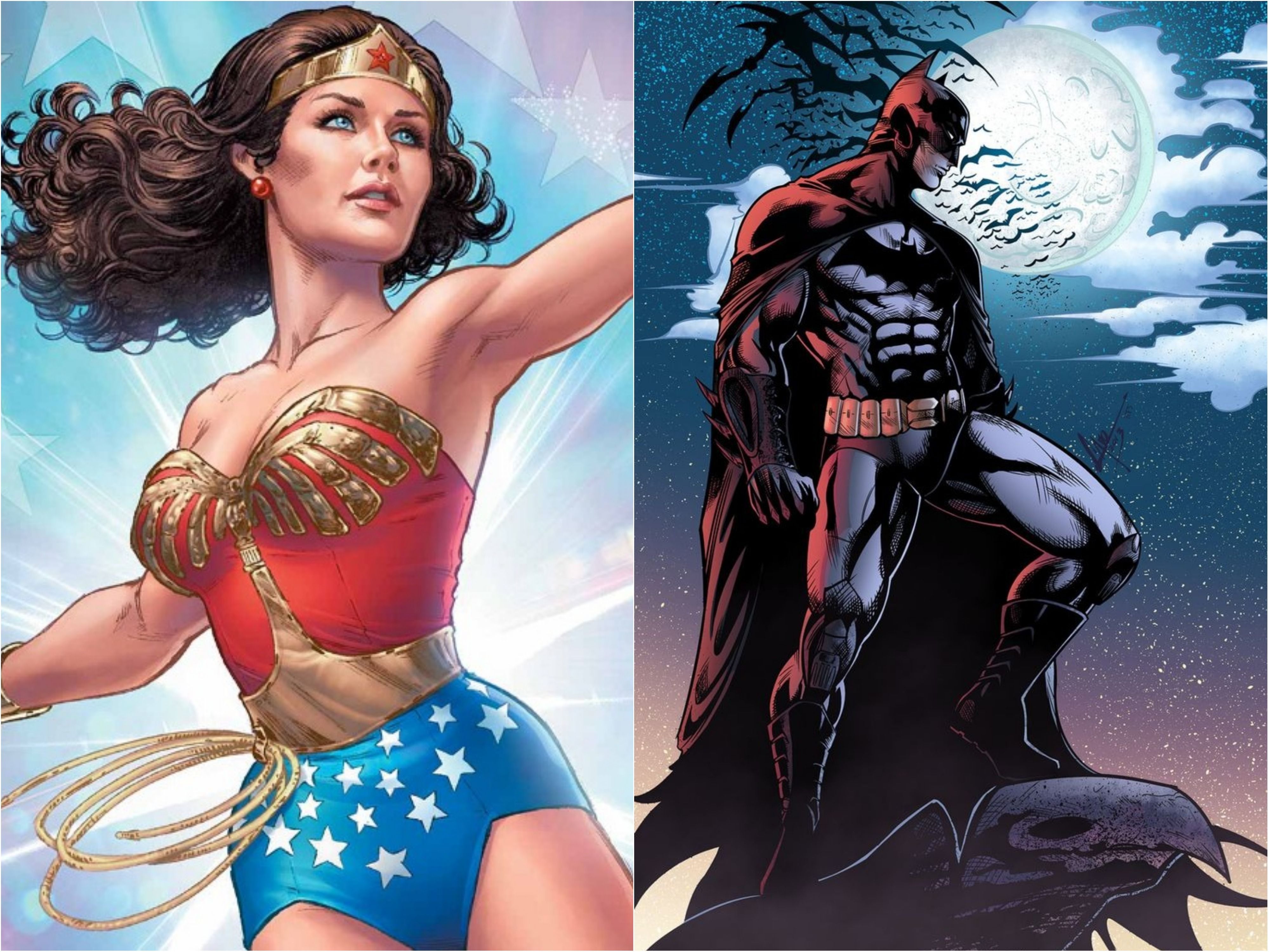 Wonder Woman and Batman