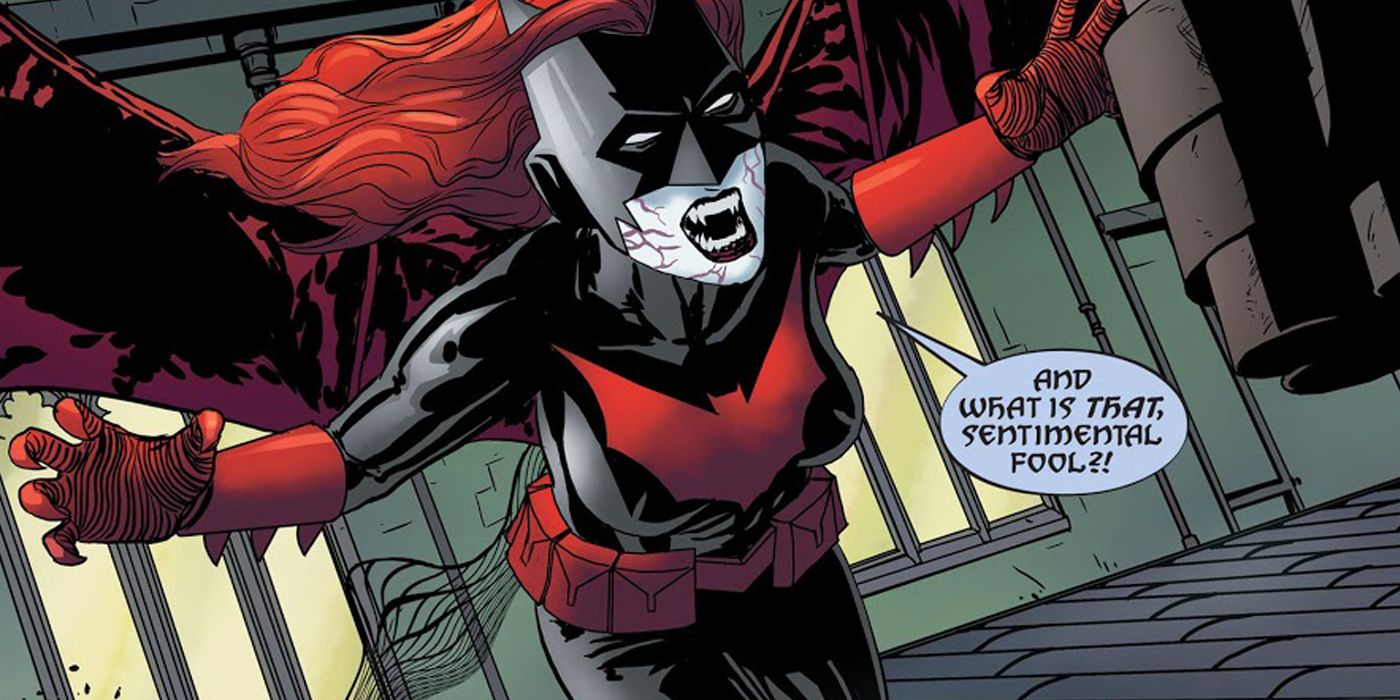 Batwoman as a vampire