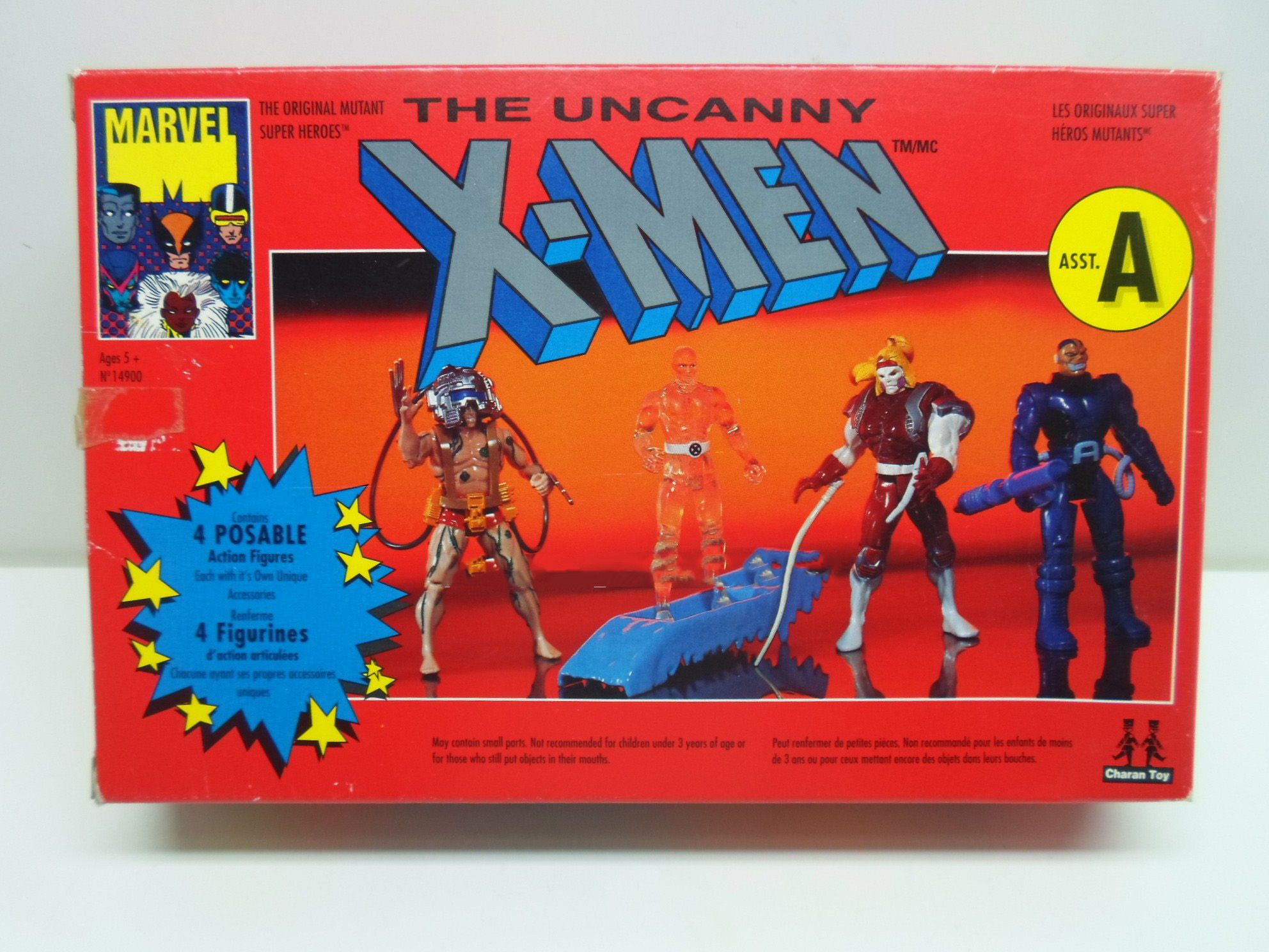 canadian 4 pack x-men toys