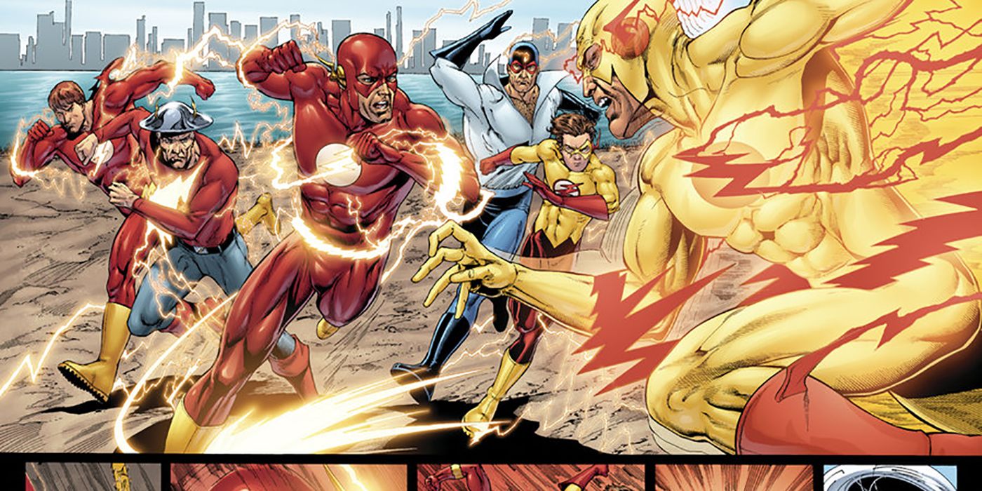 Reverse-Flash (Professor Zoom) Tried to Kill Wally's Twins