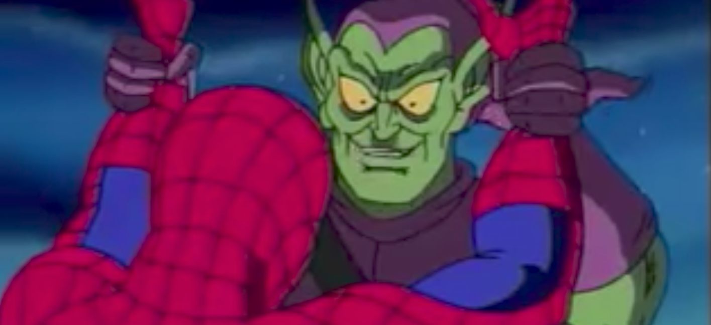 green goblin spider-man