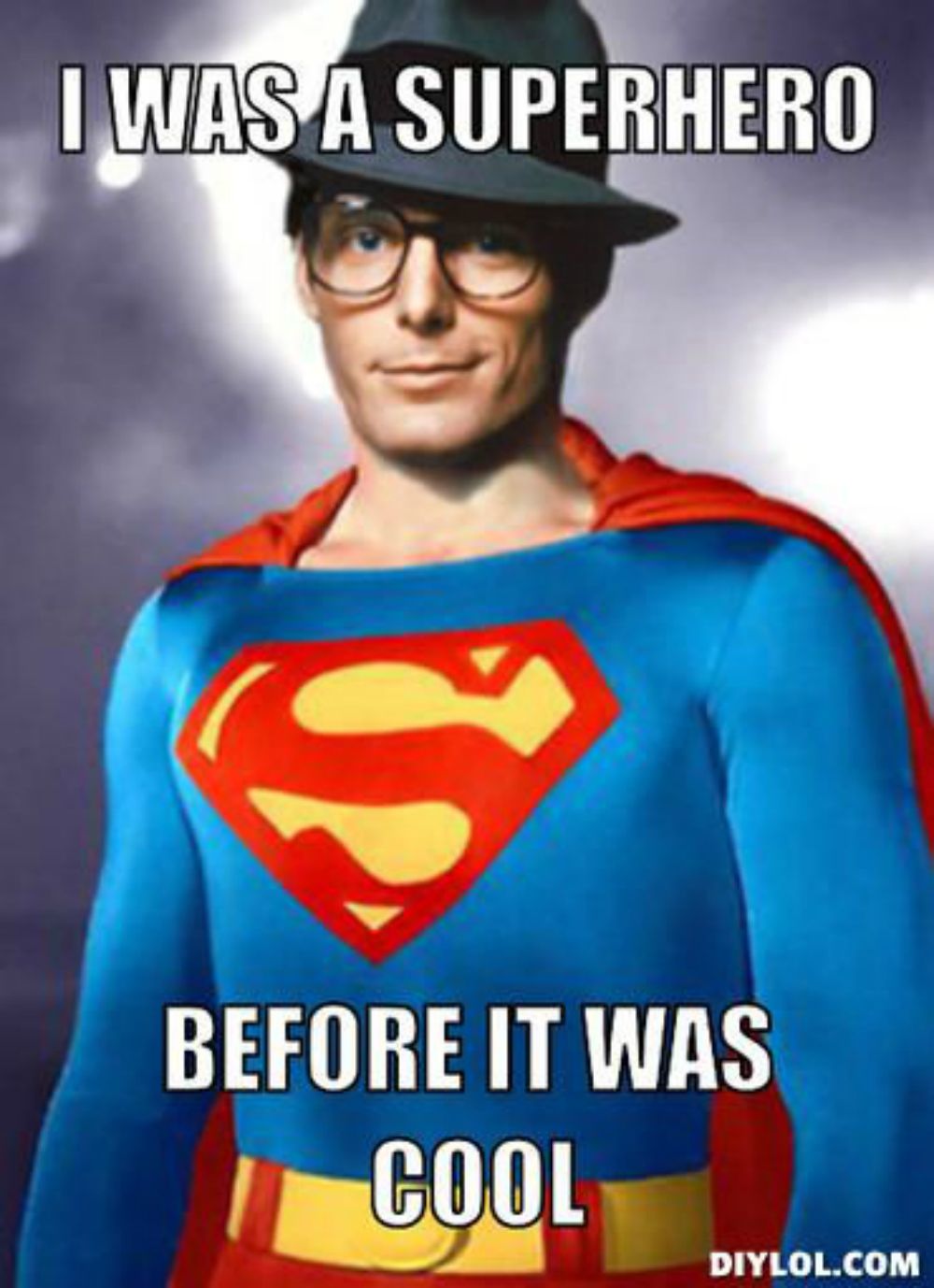 hipster-superman
