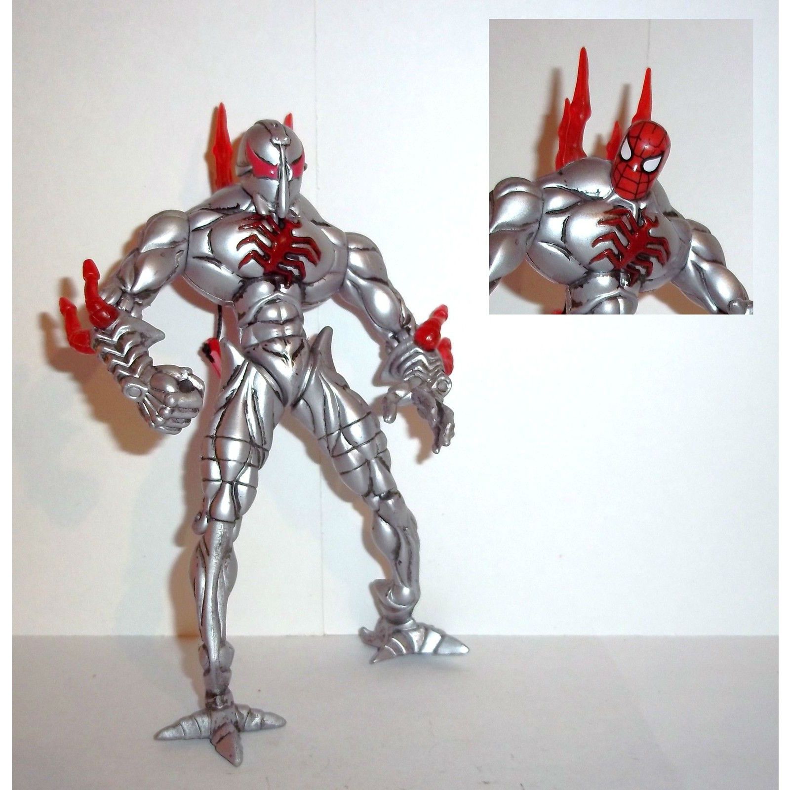 steel shock spider man