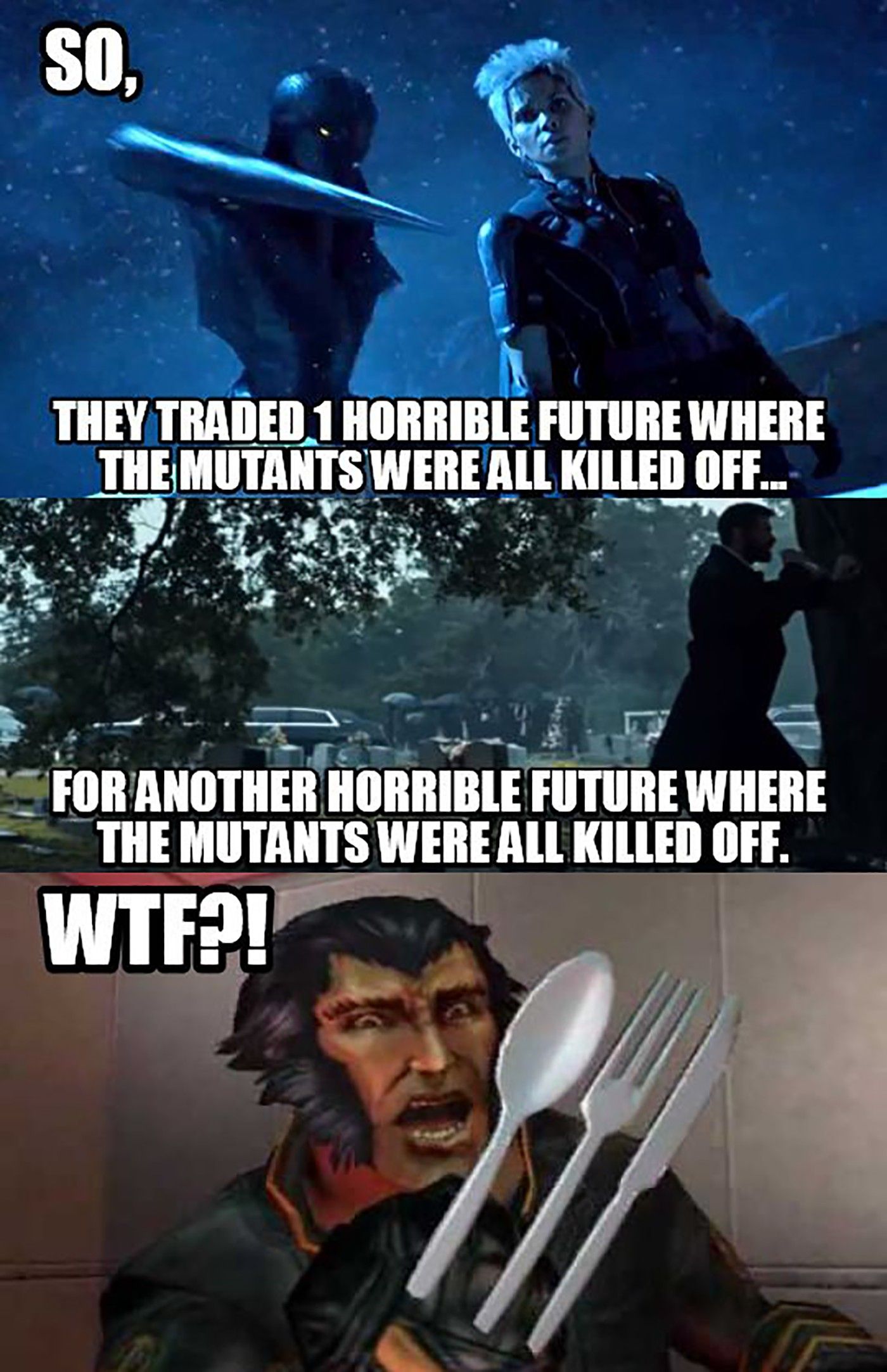 X-Men Trading Futures Meme