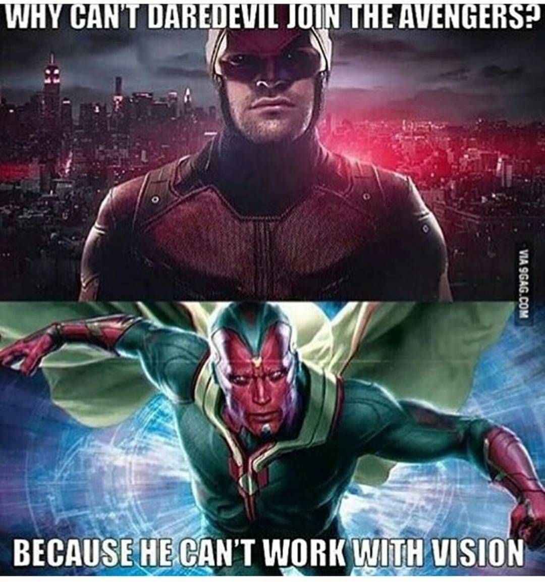 vision daredevil meme