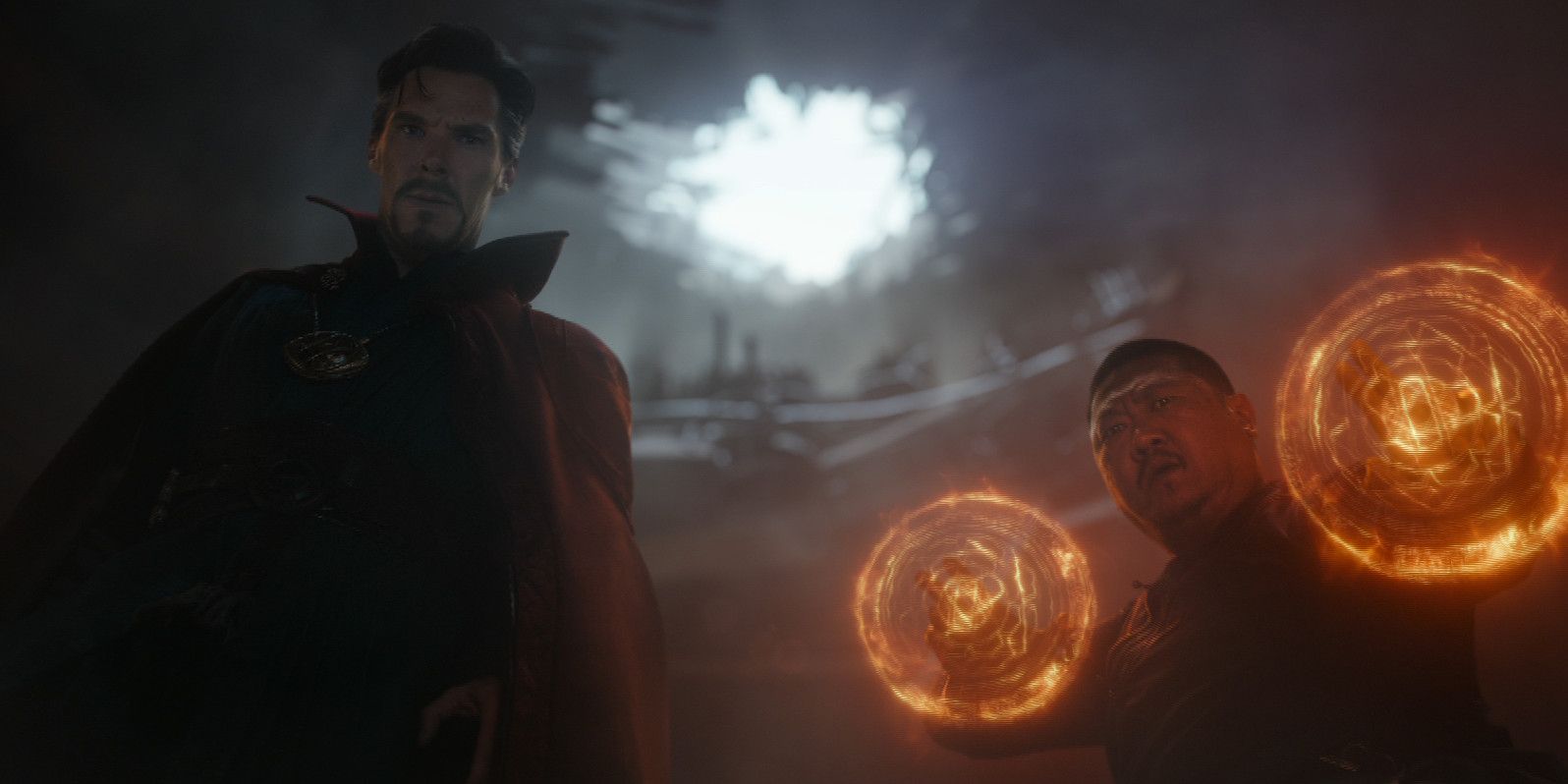 Avengers Infinity War Doctor Strange and Wong