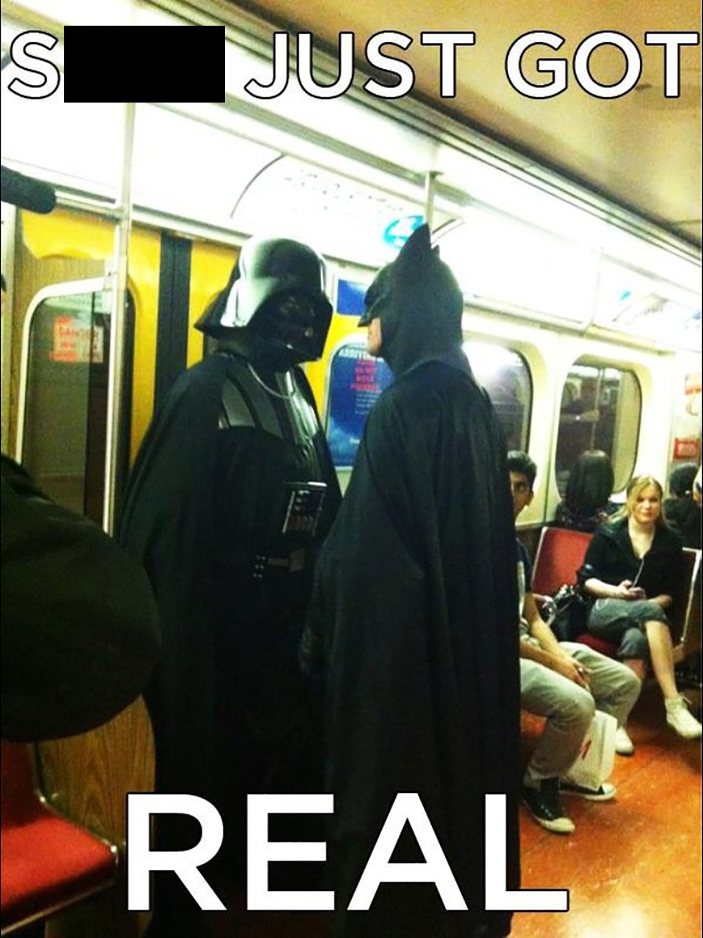 Batman vs. Vader Meme