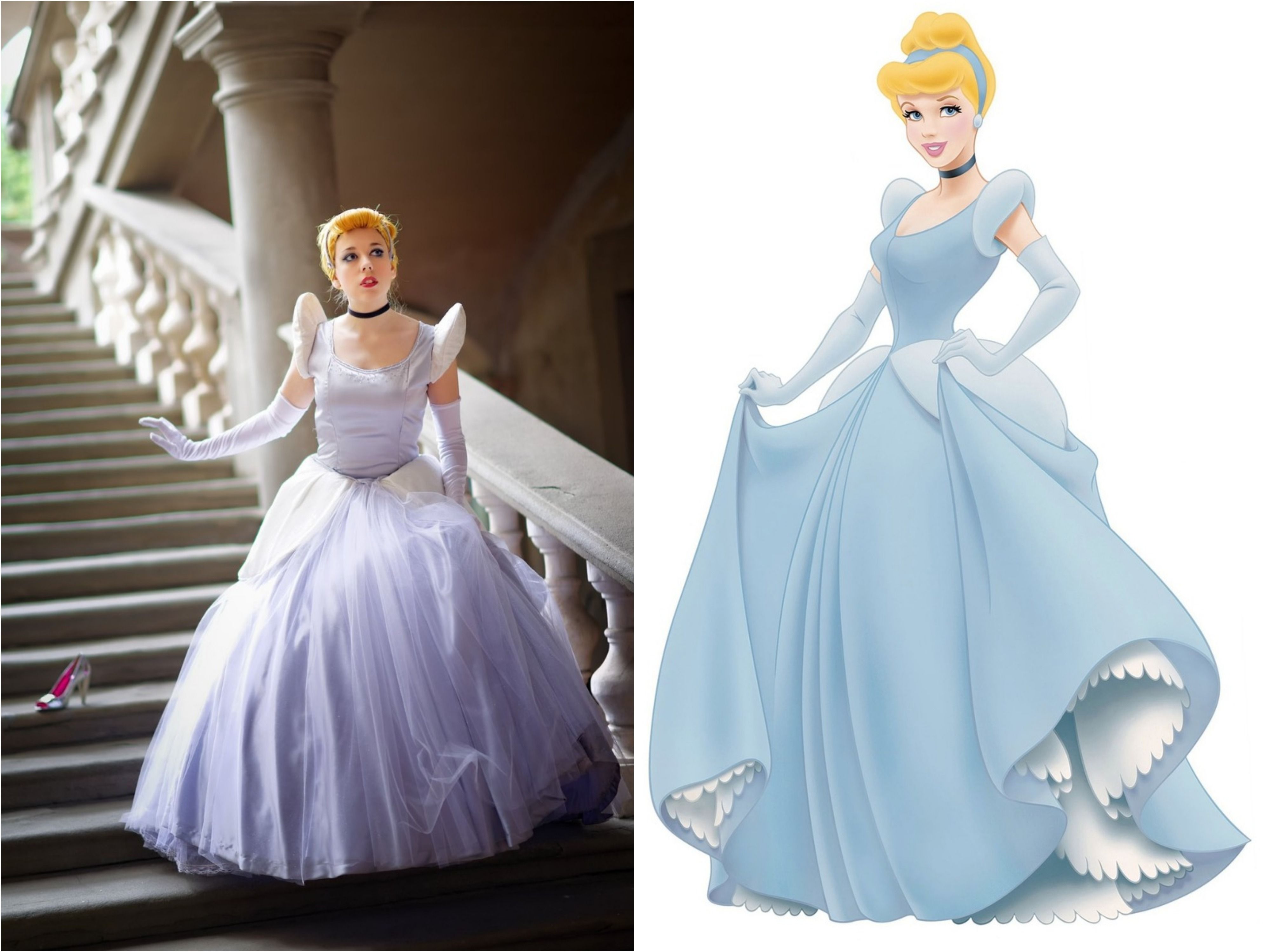 Cinderella beside character picture